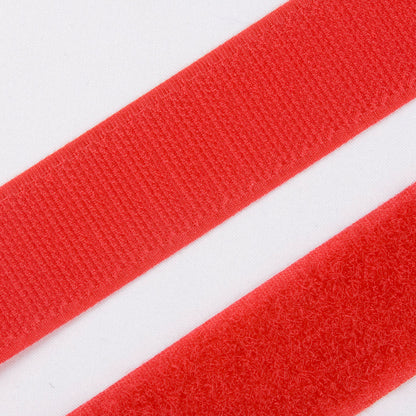 Red Sew On VELCRO&reg; Brand Fastener Detail