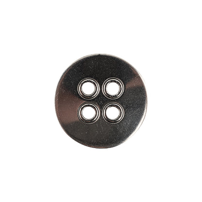 New Silver Metal Coat Button - 32L/20mm