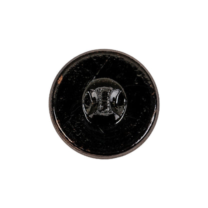 Old Gold Glass Button - 36L/23mm Detail