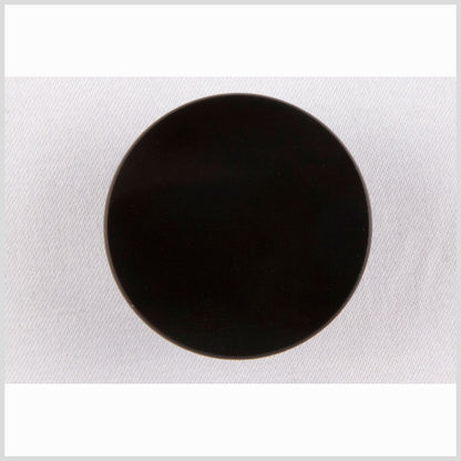 Black Glass Button - 24L/15mm