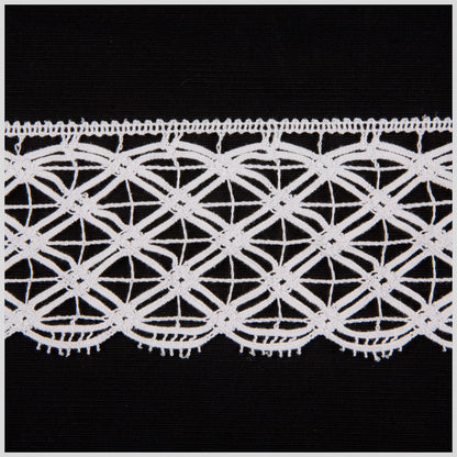 White Cluny Lace - 2.25"