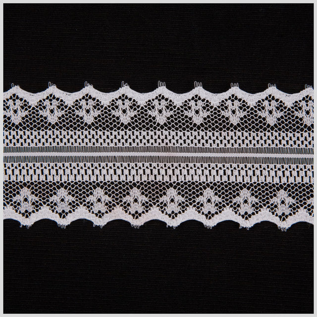 White Raschel Lace