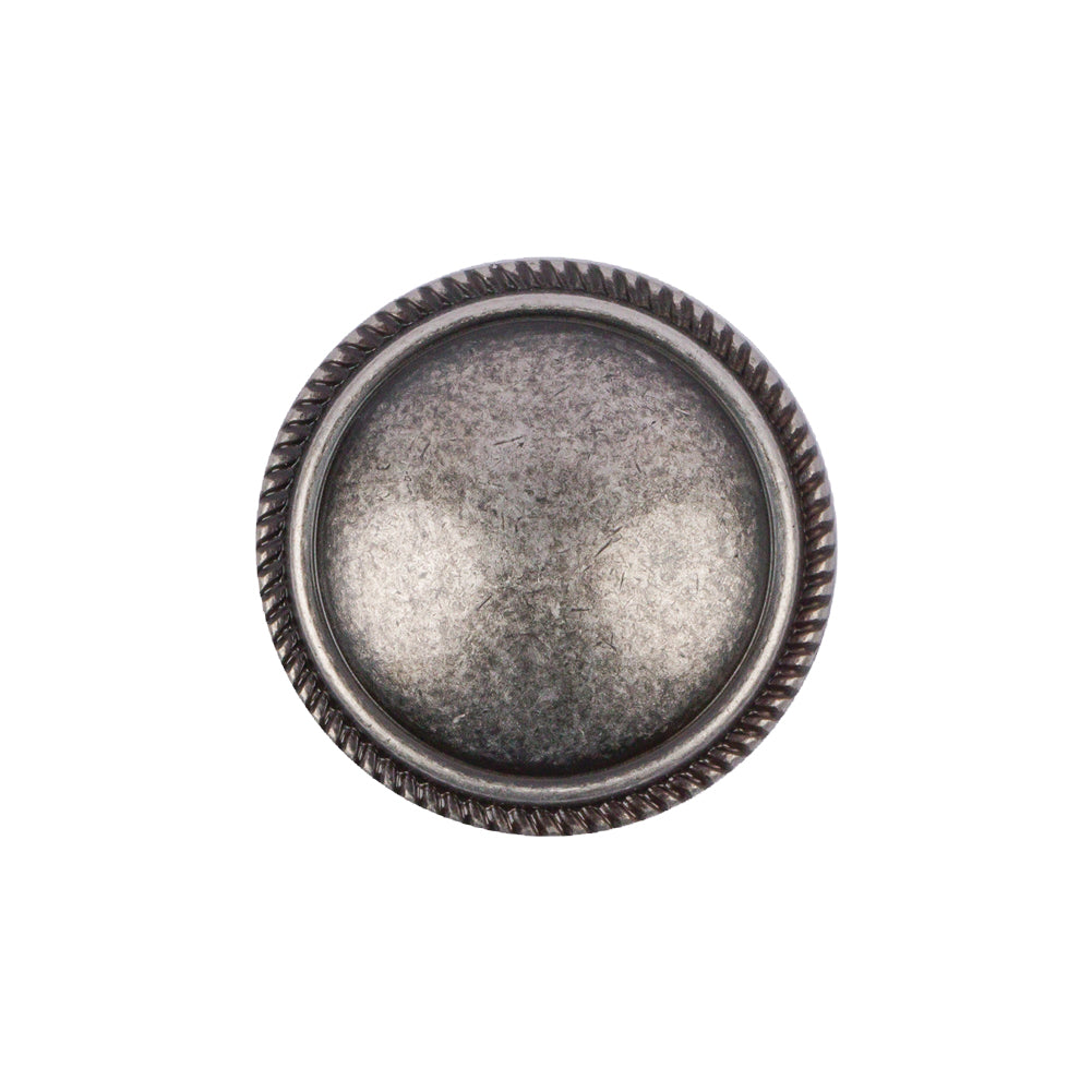 Antique Iron Button - 36L/23mm