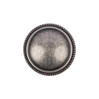 Antique Iron Button - 36L/23mm