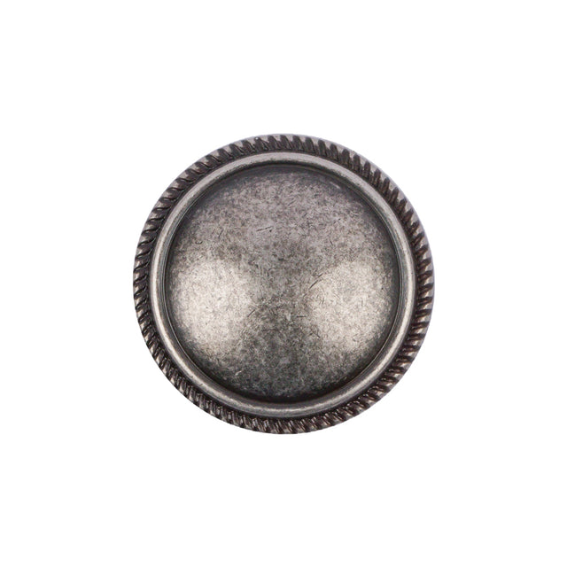 Antique Iron Button - 36L/23mm