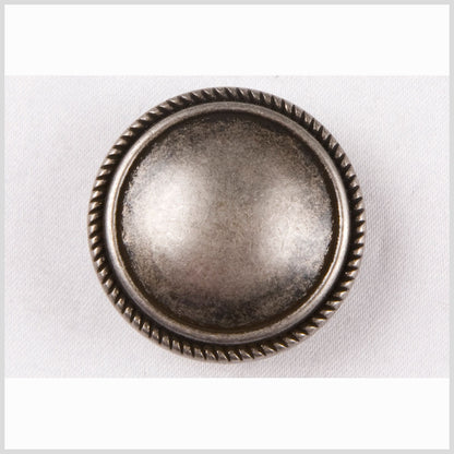 Antique Iron Metal Coat Button - 44L/28mm