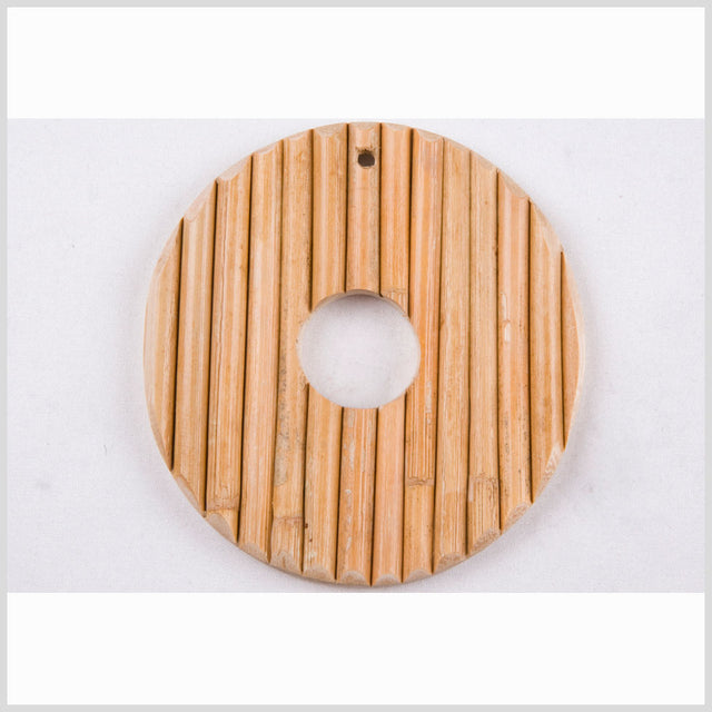 79mm x 80mm Natural Wood Pendant