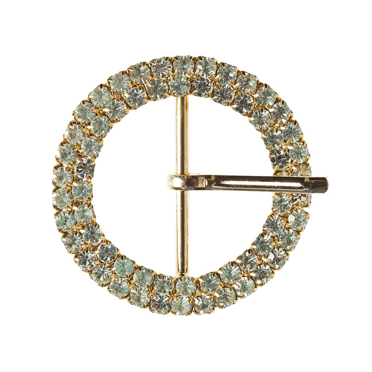 template--25130090922057__main-1.5" Gold/Crystal Swarovski Rhinestone Buckle