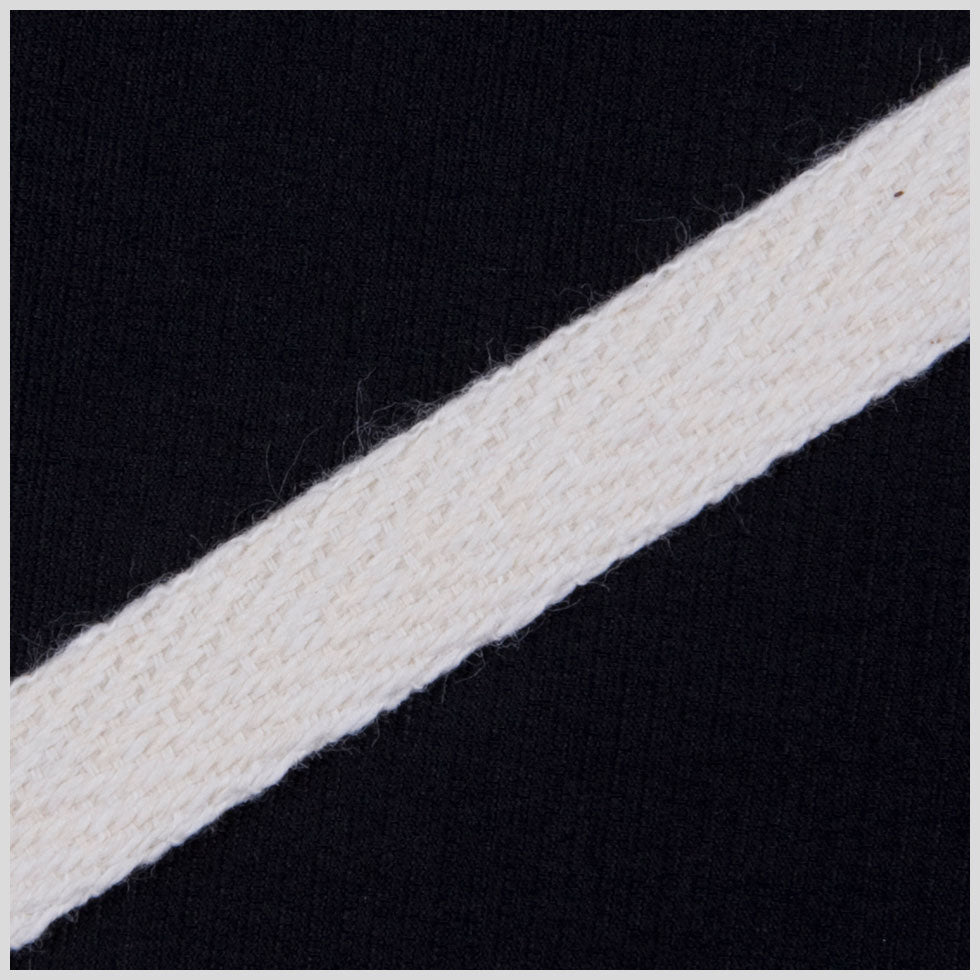 3/4" Natural Cotton Twill Tape