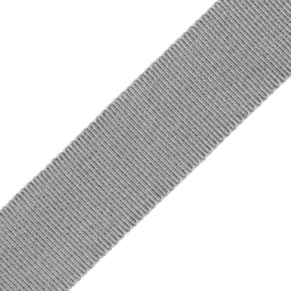 1" Gray Petersham Grosgrain Ribbon Detail