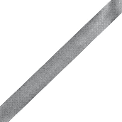 1" Gray Petersham Grosgrain Ribbon