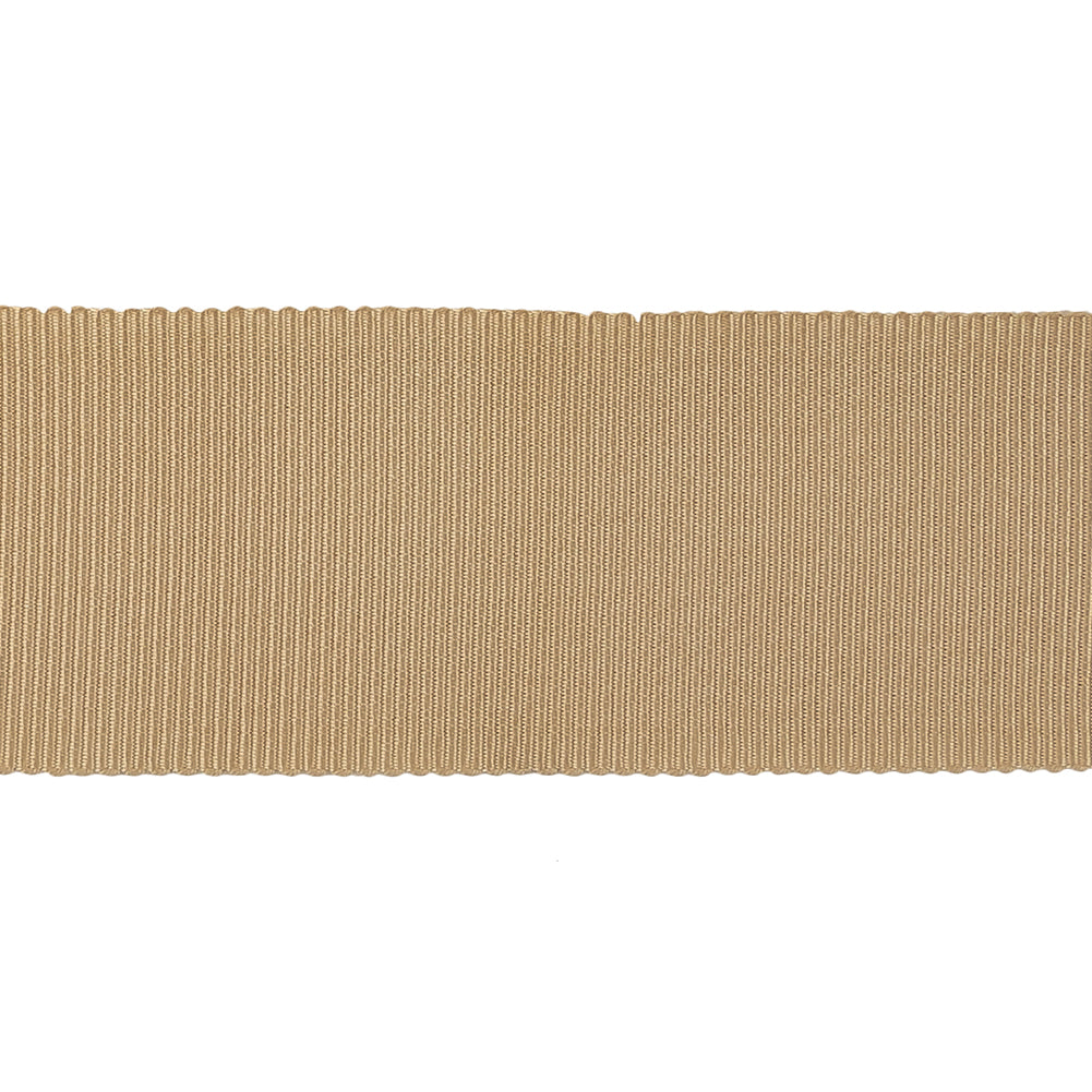 Semolina Petersham Grosgrain Ribbon - 1.5" Detail