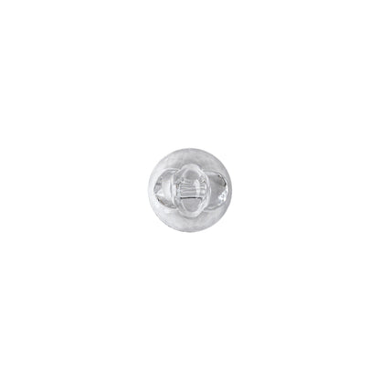 Crystal Self Back Glass Button - 14L/9mm Detail