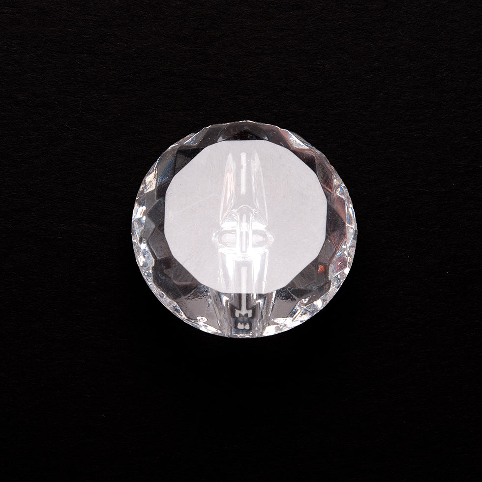 Crystal Glass Button - 40L/25.5mm