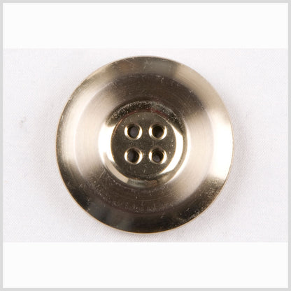 New Silver/Alpaca Metal Coat Button - 54L/34mm