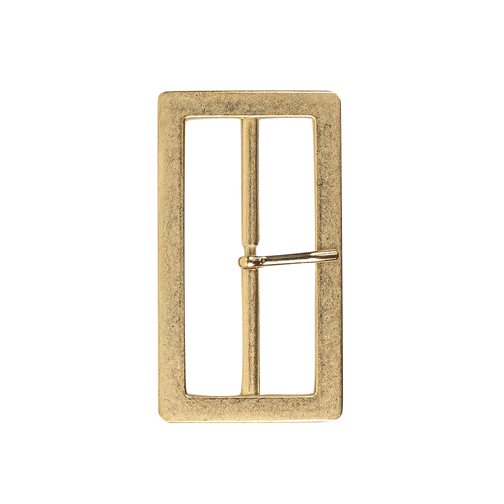 2.5" Gold Matte Metal Buckle