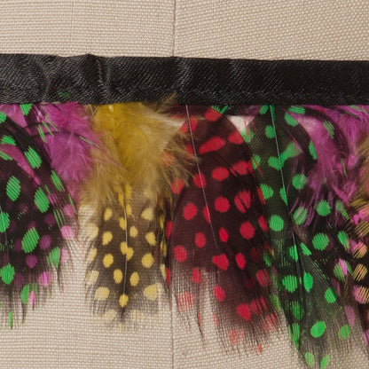 1" Silver Stretch Sequin Detail