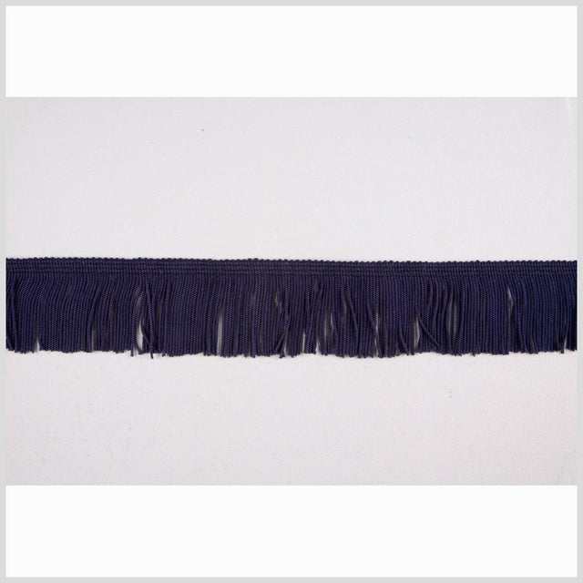 Navy Chainette Fringe - 2"
