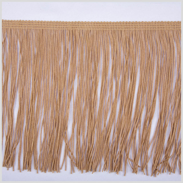 Gold Chainette Fringe - 6"