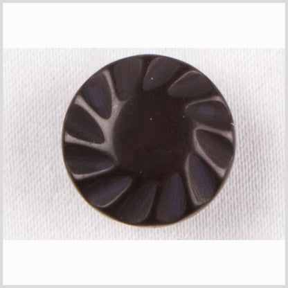 Black Plastic Button - 14L/9mm
