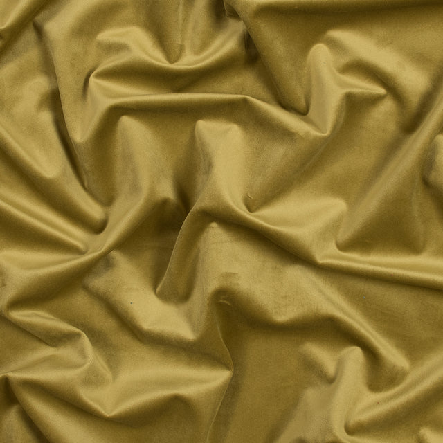 Ultra Soft Polyester Velvet - Lime - British Imported