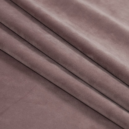 Ultra Soft Polyester Velvet - Heather - British Imported Folded