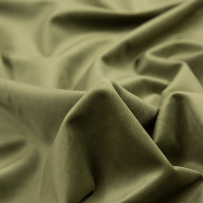 Ultra Soft Polyester Velvet - Fern - British Imported Detail