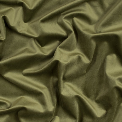 Ultra Soft Polyester Velvet - Fern - British Imported