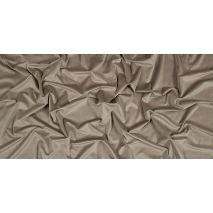 Ultra Soft Polyester Velvet - Otter - British Imported Full