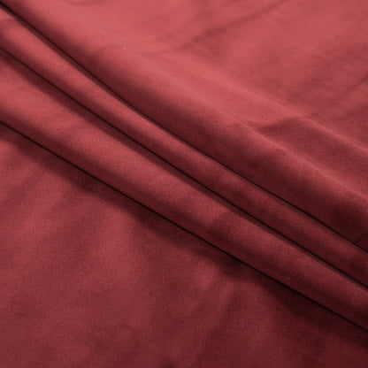 Ultra Soft Polyester Velvet - Cinnamon - British Imported Folded