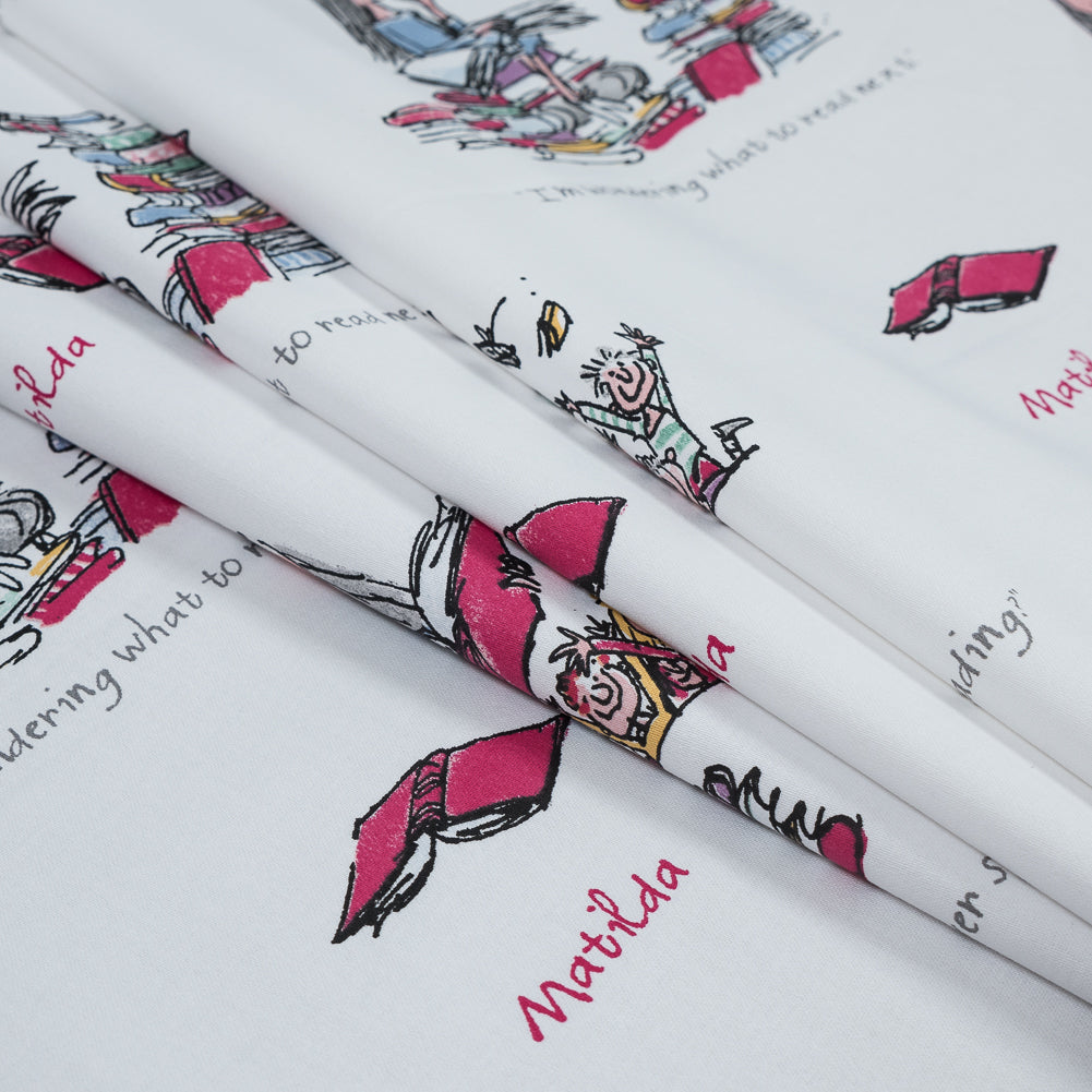 Matilda Printed Cotton Canvas Folded