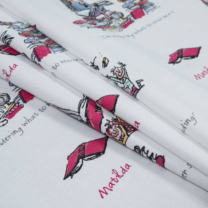 Matilda Printed Cotton Canvas Folded