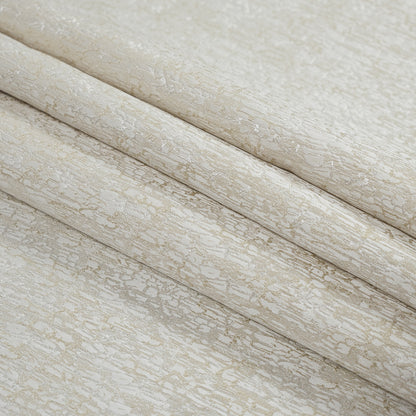 Satin-Face Jacquard - Champagne Crackle - British Imported Folded