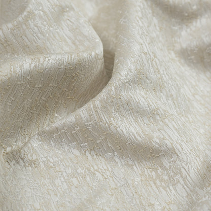Satin-Face Jacquard - Champagne Crackle - British Imported Detail