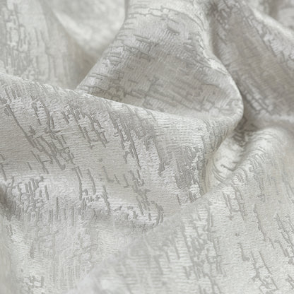 Satin-Face Jacquard - Dove Crackle - British Imported Detail