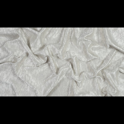 Satin-Face Jacquard - Dove Crackle - British Imported Full
