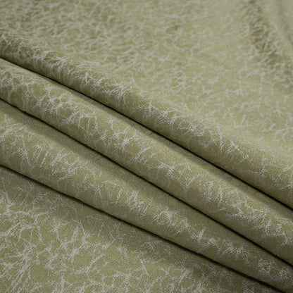 Satin-Faced Jacquard - Apple Cracked - British Imported Folded