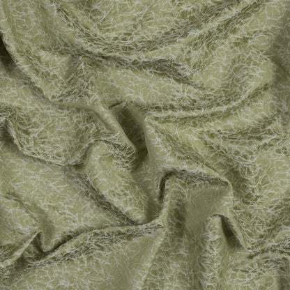 Satin-Faced Jacquard - Apple Cracked - British Imported