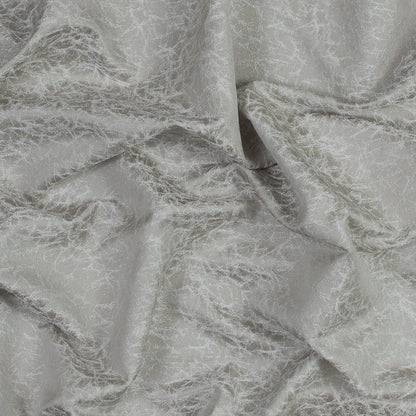 Satin-Faced Jacquard - Linen Cracked - British Imported