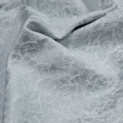 Satin-Faced Jacquard - Silver Cracked - British Imported Detail
