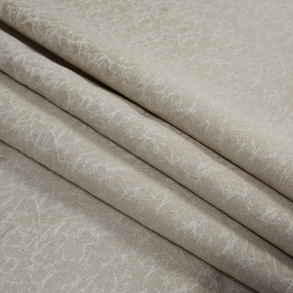 Satin-Faced Jacquard - Wheat Cracked - British Imported Folded