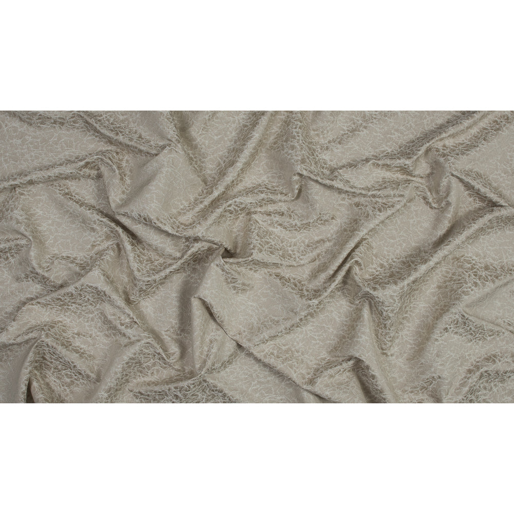 Satin-Faced Jacquard - Wheat Cracked - British Imported Full