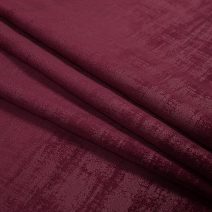 Embossed Textured Velvet - Berry - British Imported Folded