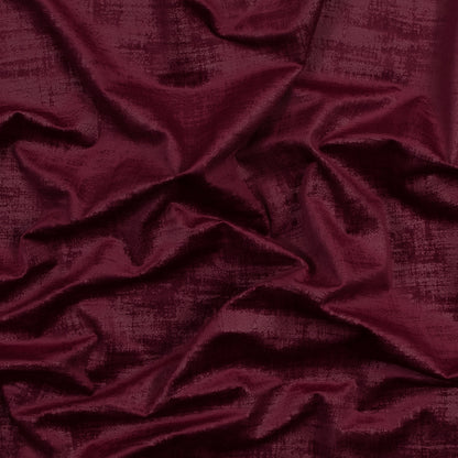 Embossed Textured Velvet - Berry - British Imported