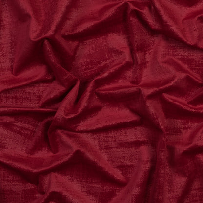 Embossed Textured Velvet - Cassis - British Imported