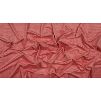 Embossed Textured Velvet - Coral - British Imported Full