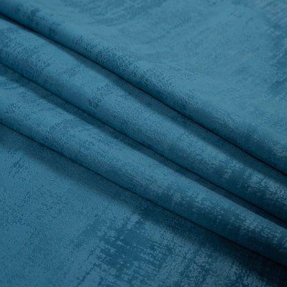 Embossed Textured Velvet - Marine - British Imported Folded