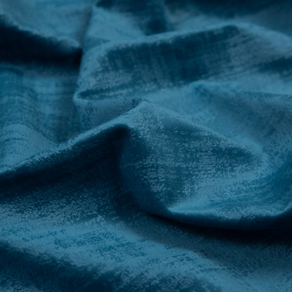 Embossed Textured Velvet - Marine - British Imported Detail