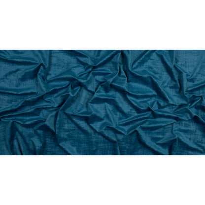 Embossed Textured Velvet - Marine - British Imported Full