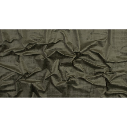 Embossed Textured Velvet - Olive - British Imported Full